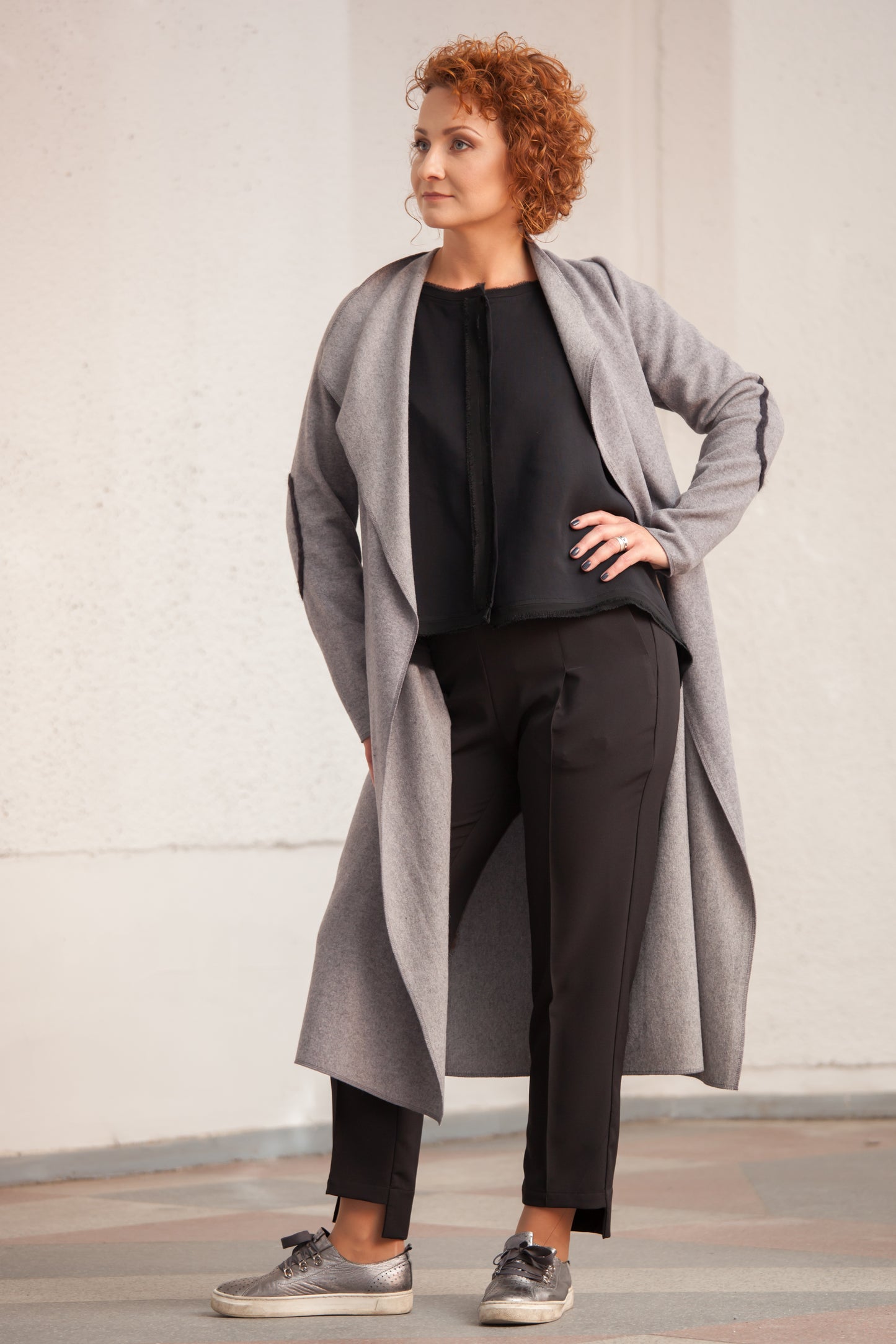 Luxury Handcrafted Felted Wool Cardigan - "The Lanterns" Collection