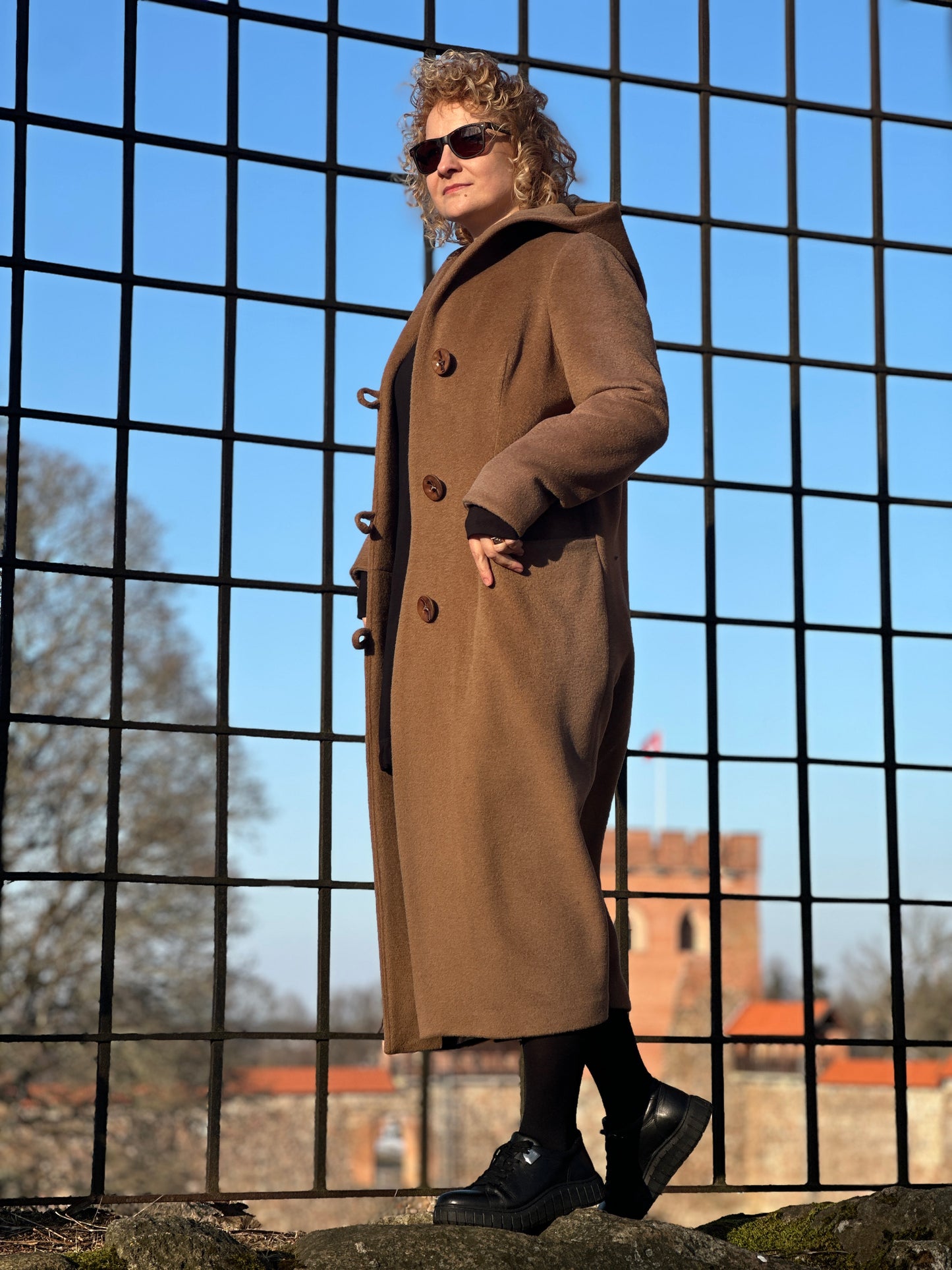 Exclusive 1-of-1 "Planet Ukraine" Alpaca Wool Coat