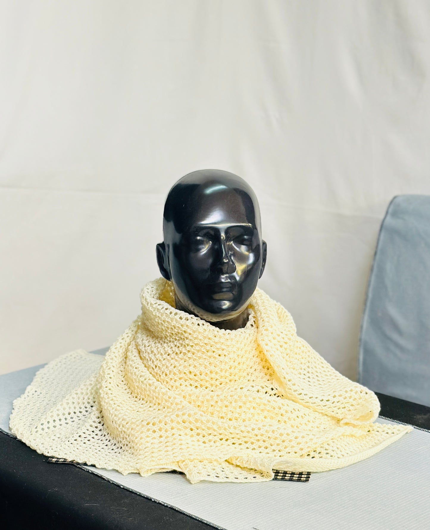 Honey Oat The Cloud Wrap | Artisanal Shawl