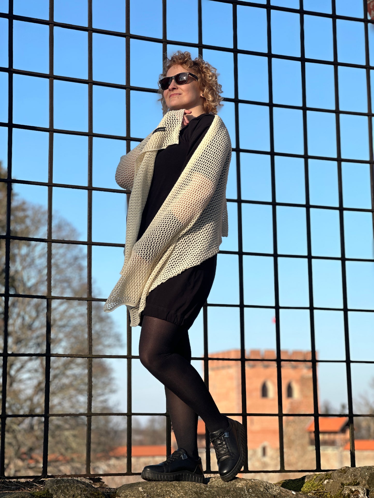 Honey Oat The Cloud Wrap | Artisanal Shawl