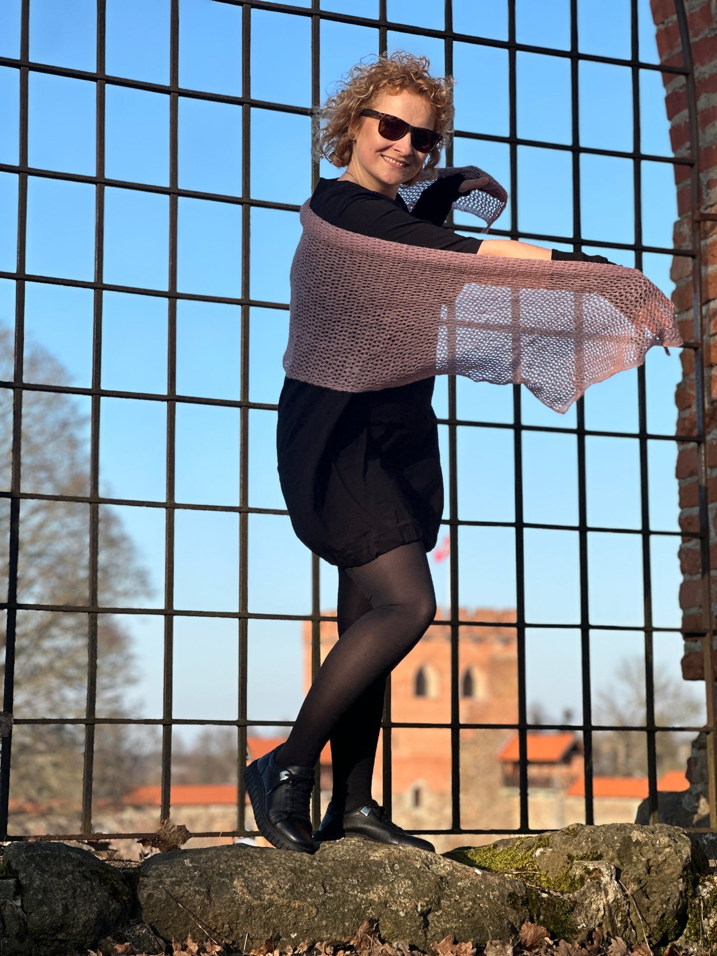 Amethyst Mist The Cloud Wrap | Artisanal Shawl