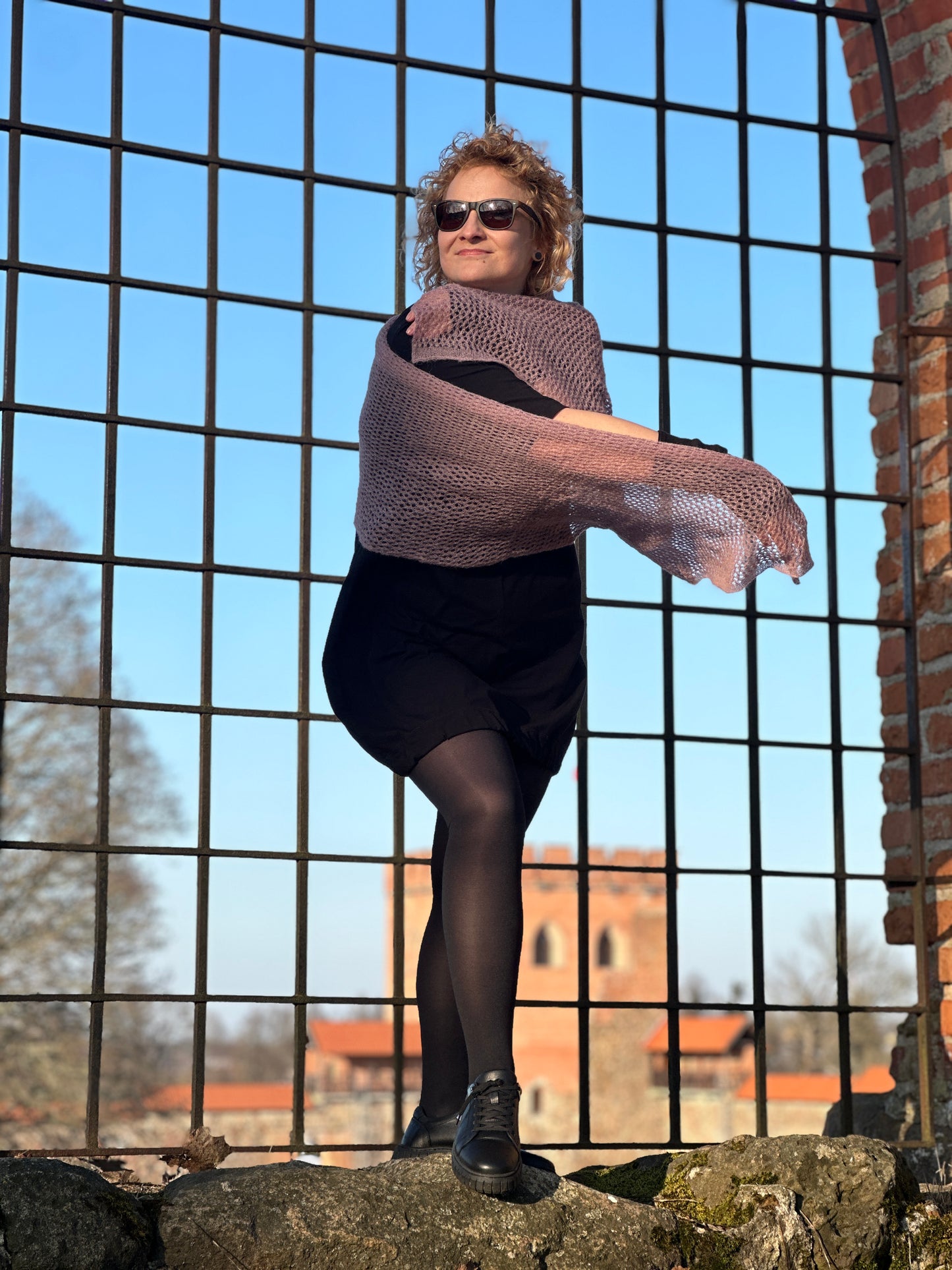 Amethyst Mist The Cloud Wrap | Artisanal Shawl
