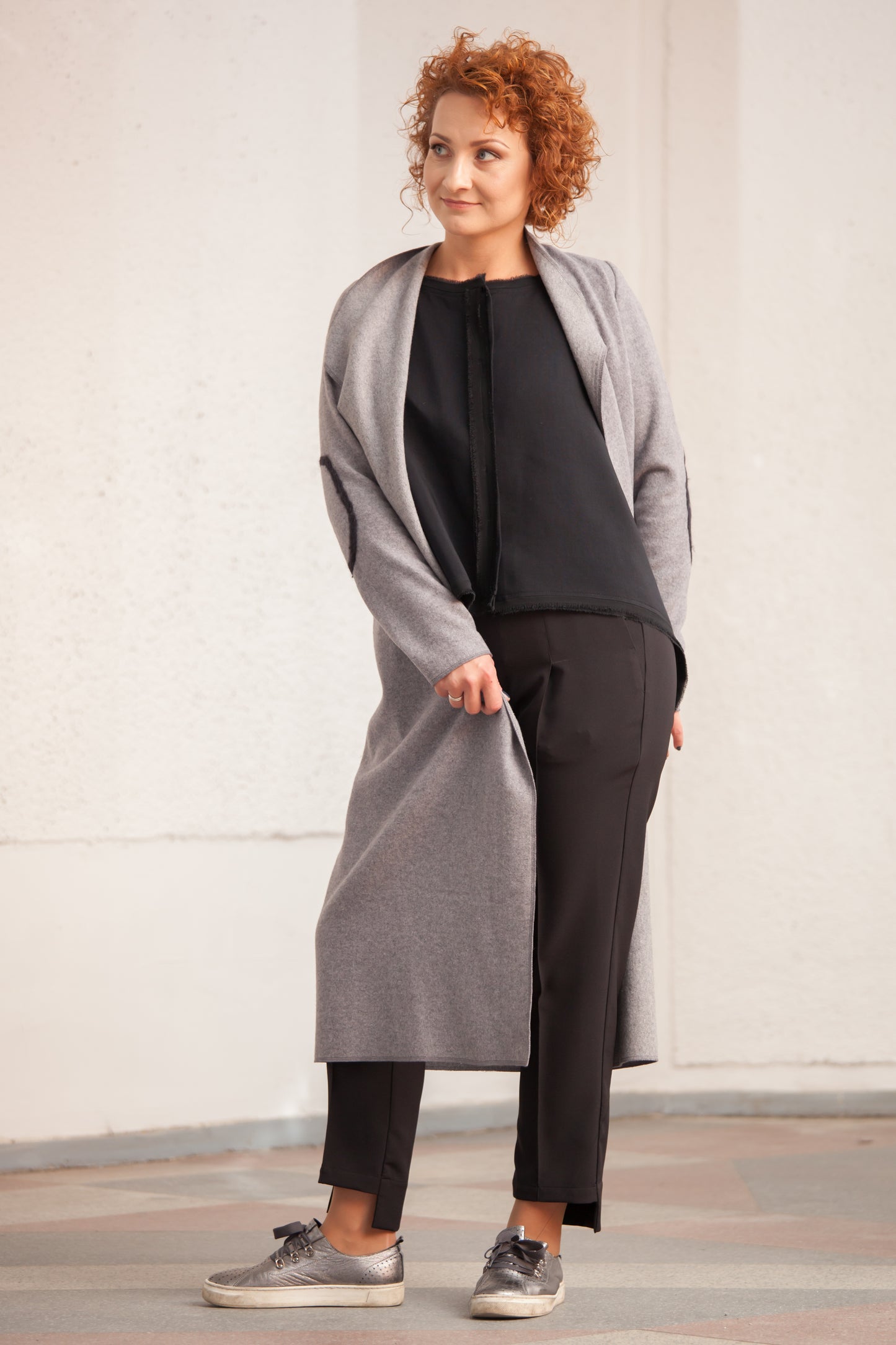 Luxury Handcrafted Felted Wool Cardigan - "The Lanterns" Collection