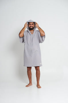 KRABI Men’s Muslin Hooded Poncho