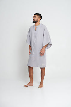 KRABI Men’s Muslin Hooded Poncho