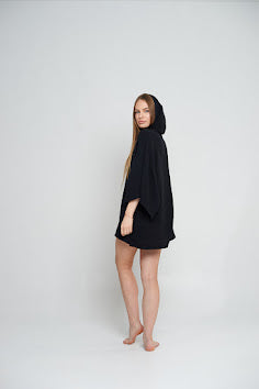 KRABI Women’s Muslin Hooded Poncho