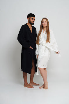 KRABI Men’s Muslin Bathrobe / Kimono Robe