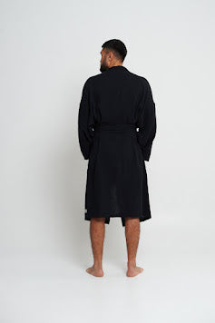KRABI Men’s Muslin Bathrobe / Kimono Robe