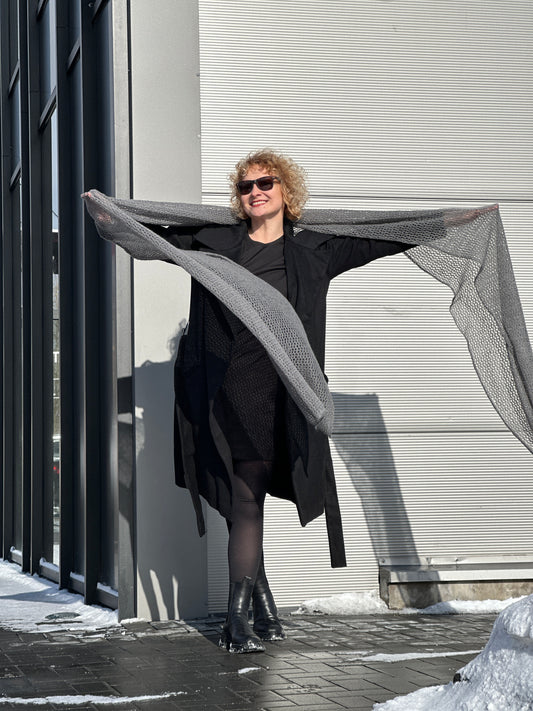 Dove The Cloud Wrap | Artisanal Shawl