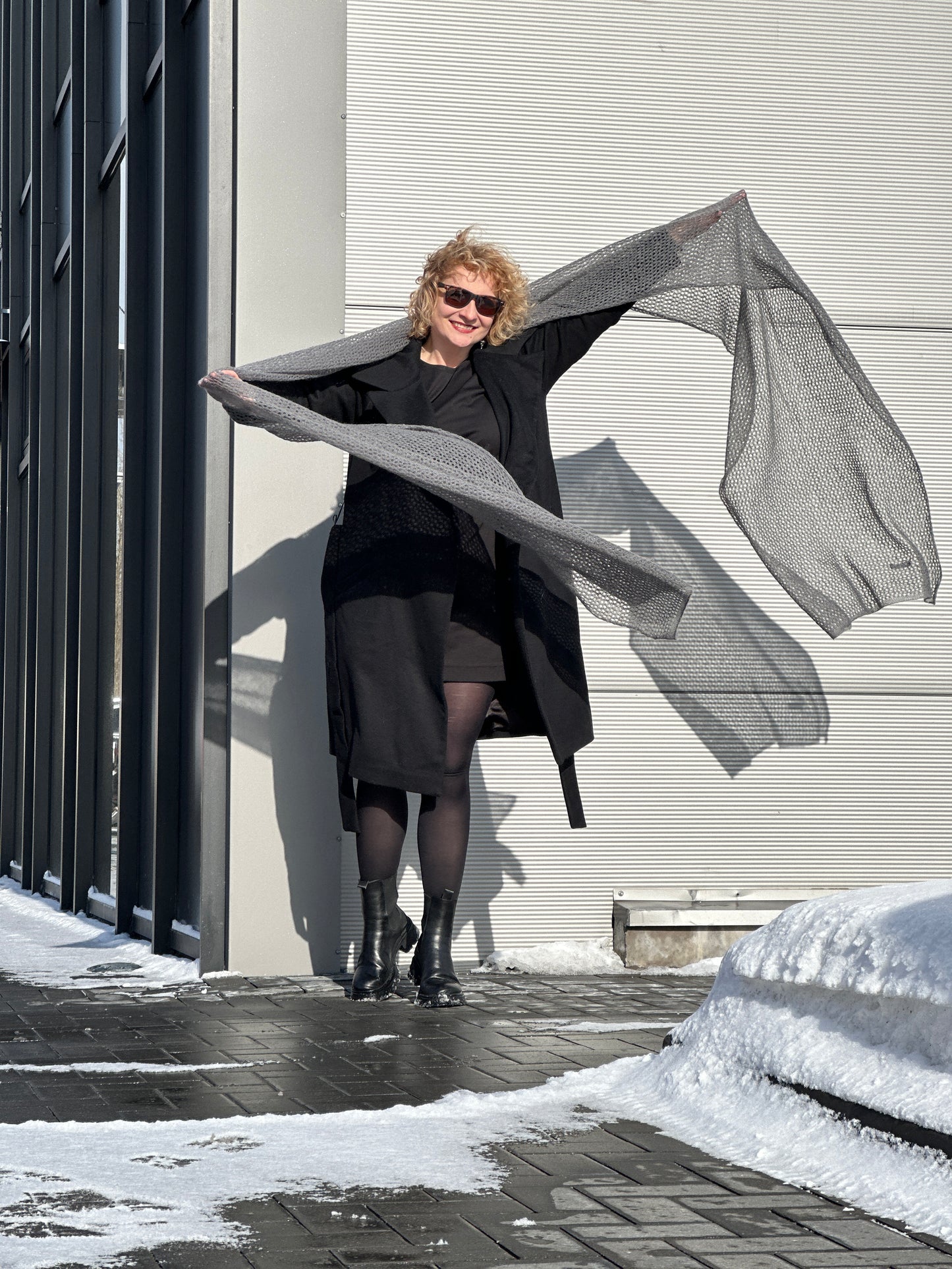 Dove The Cloud Wrap | Artisanal Shawl