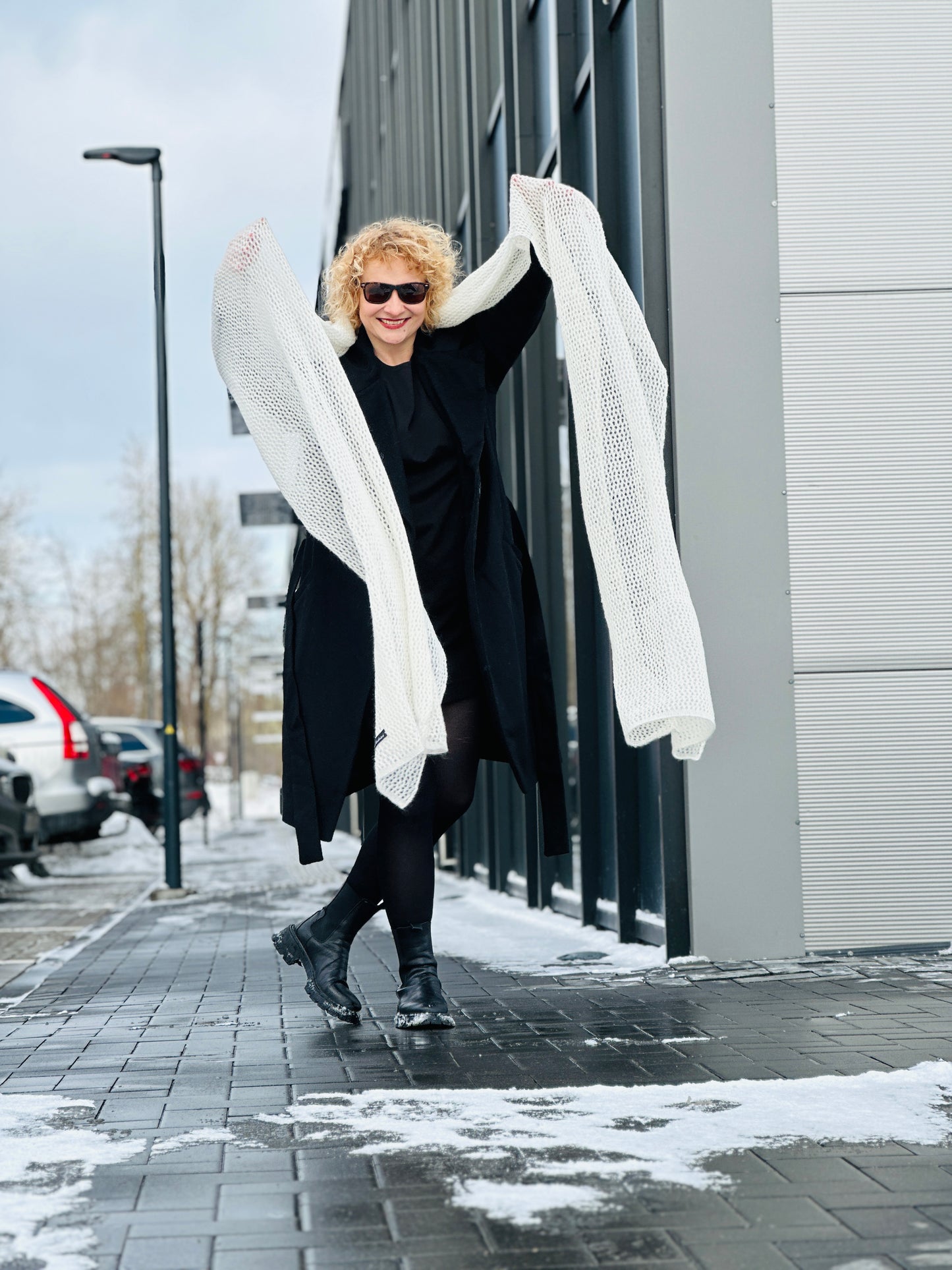 Powder The Cloud Wrap | Artisanal Shawl