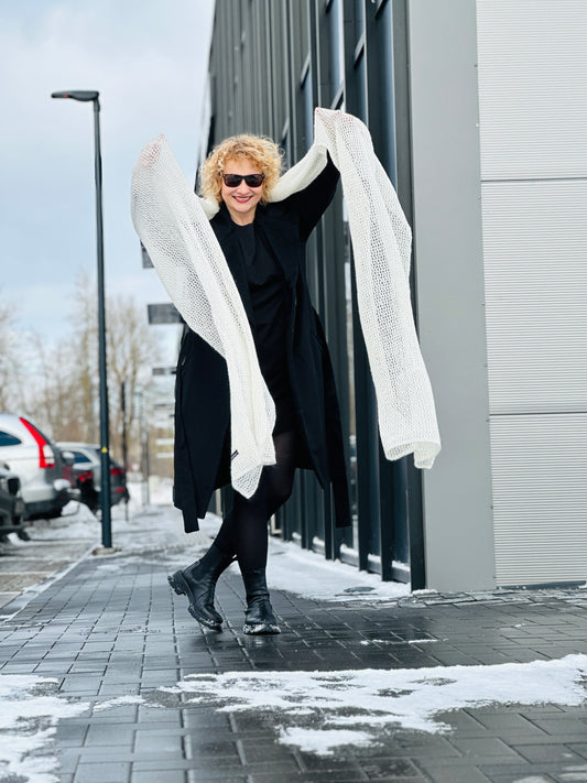 Powder The Cloud Wrap | Artisanal Shawl