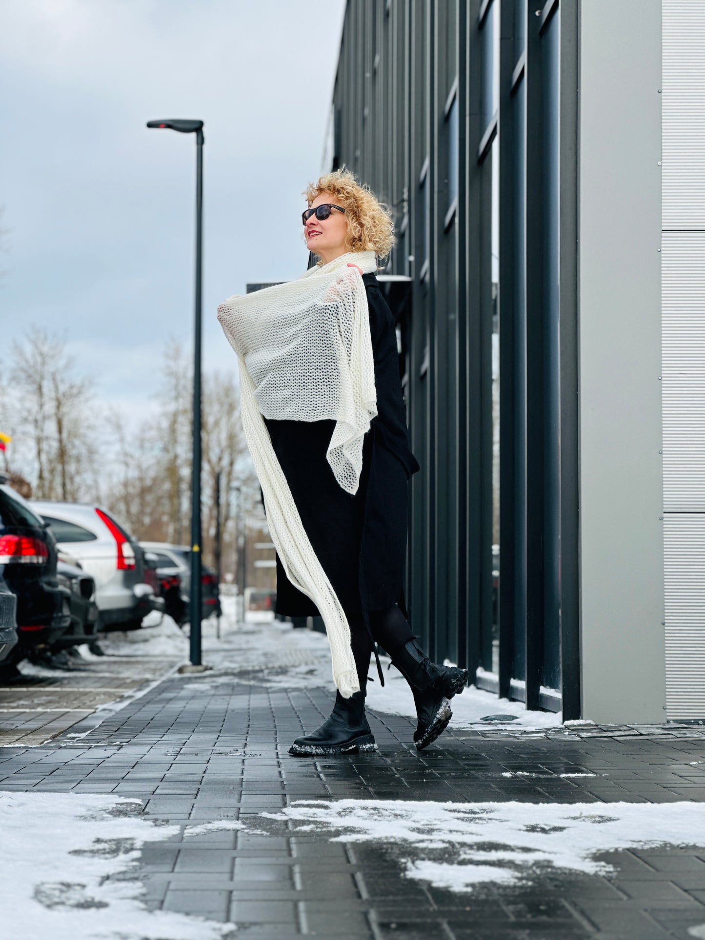 Powder The Cloud Wrap | Artisanal Shawl