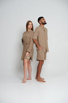 KRABI Women’s Muslin Shirt Dress / Tunic