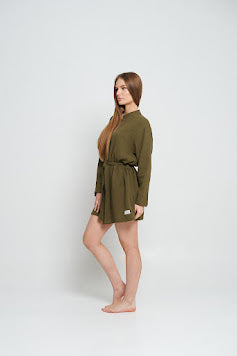 KRABI Women’s Muslin Shirt Dress / Tunic