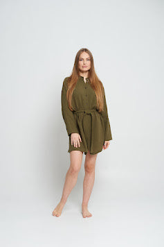 KRABI Women’s Muslin Shirt Dress / Tunic