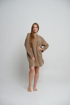 KRABI Women’s Muslin Shirt Dress / Tunic